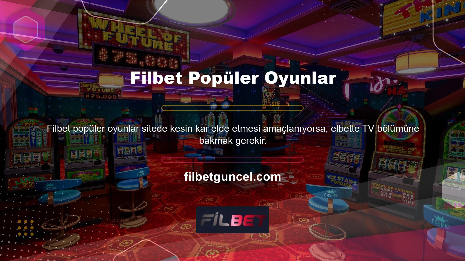 Filbet TV bölümü çok güçlü canlı maçlar gösteriyor